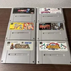 【ジャンク品】スーパーファミコン ソフト 6本セット①