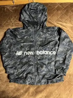 New Balance カモフラージュ フード付きジャケット