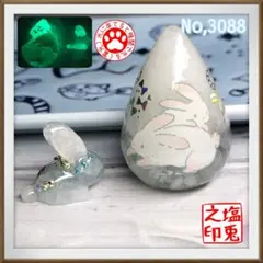 3078】盛り塩 オルゴナイト うさぎ 天然石 おまけ付き - メルカリ