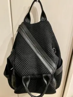 メッシュ3wayミニリュック レディース トートバッグ ショルダーバッグ