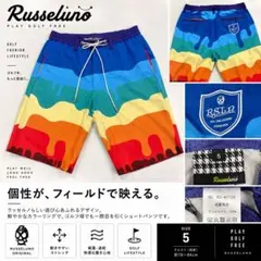 ラッセルノ Russeluno Golf ハーフパンツ メンズ 定価24000 - メルカリ