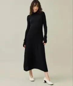 【WRAPINKNOT/ラッピンノット】リブニットワンピースのサムネイル
