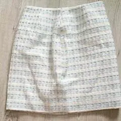 ツィード スカート