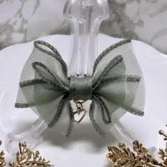 【キッズヘアゴム】ハンドメイド リボン