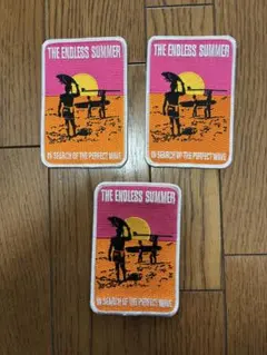 エンドレスサマーアイロンワッペン3点セット