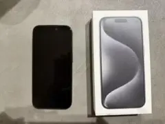 iPhone15 Pro 128GB ブラックチタニウム Apple
