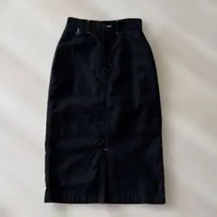 ダブルネーム　タイトスカート　ブラックのサムネイル