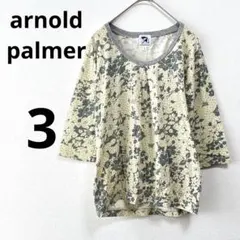 arnold palmer 【3】花柄Tシャツ サイズ3 カジュアルフラワー