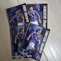 2024 日本代表 トレーディングカード 4枚セット