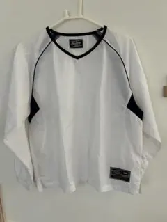 Rawlings 長袖シャツ 160 ホワイト/ネイビー