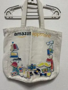 非売品　amazon appstore キャンバスバッグ　トートバッグのサムネイル