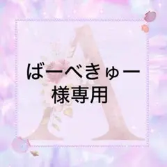 ばーべきゅー様専用