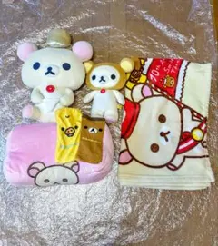 コリラックマ　ぬいぐるみ等まとめ売り　全6点