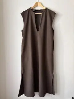 SELECT MOCA キーネックロングワンピース