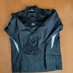 Mizuno 黒薄いトレーニングジャケット サイズ140 ジュニア