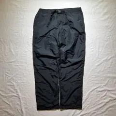 Y2K UNIQLO ユニクロ　ドローコード　テック　ナイロンパンツ　裏起毛