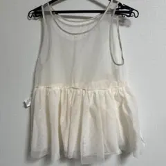 ロペピクニック　チュール　ビスチェ