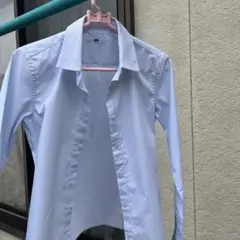 ユニクロ長袖ストライプシャツ