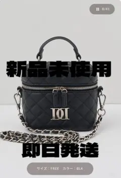 Darich♡新品【シルバーパーツ】キルティングスクエアミニバッグ