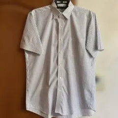 【ユニクロ】　シャツ　半袖　Lサイズ