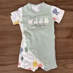 バースデイ　半袖ロンパース　カバーオール 70〜80