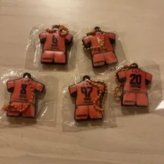 清水エスパルス　ユニホームラバーキーホルダー
