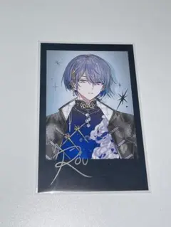 Dytica 2周年 小柳ロウ チェキ 箔押しサイン レア