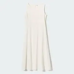 UNIQLO ウルトラストレッチエアリズムワンピース Mサイズ オフホワイト