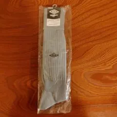 umbro サッカーソックス 22-24 グレー 灰 サッカー ストッキング