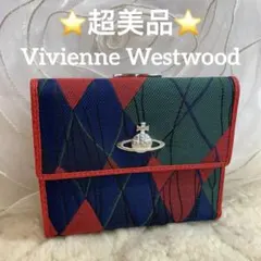 ☆超美品☆Vivienne Westwood ガマ口 三つ折り コンパクト財布