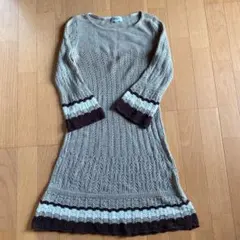 自由区 ニットワンピース 40