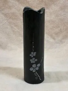 那智黒　水盤　花瓶　未使用　縁起物 那智黒水盤 花器 生花 アンティーク 2025年最新】那智黒 花瓶の