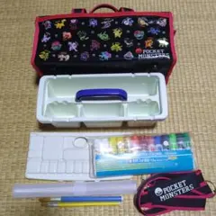 ポケモン　ポケットモンスター ⭐︎画材セット 絵の具セット 小学生 小学校 Amazon | 絵の具セット ポケットモンスター 小学生 絵具 水彩