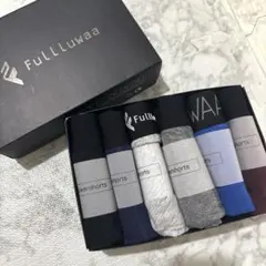 FullLluwaa メンズ ボクサーパンツ 6枚セット