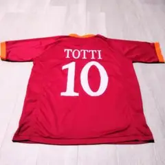 中古：非公式 トッティ#10 ASローマ ホーム サイズL相当