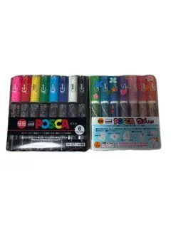新品 POSCA 極細＆ラメ入り 15色セットのサムネイル