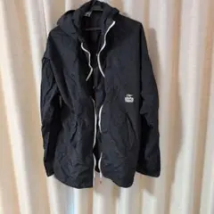 CHUMS フード付きナイロンジャケット XXL ブラック