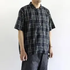 NECESSARY or UNNECESSARY リネン混 半袖プルオーバー Mのサムネイル