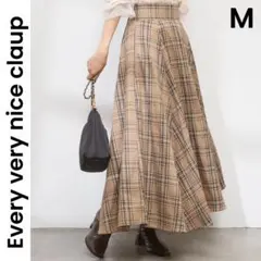 【Every very nice claup】M サーキュラー ロングスカート