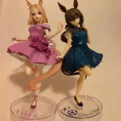 ウマ娘 プリティーダービー ナリタブライアン、アドマイヤベガ 完成品フィギュア