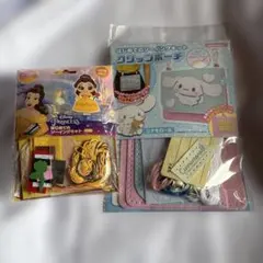 ディズニー ベル シナモロール ソーイングキット 2点セットのサムネイル