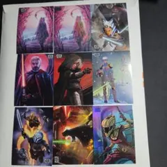 Topps StarWars Galaxy リフラクター 2枚 8枚 アソーカ