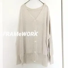 FRAMeWORK カノコ2WAY Back アキ カーディガンのサムネイル