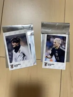 サッカー日本代表会場限定フレームログ古橋亨梧&前田大然