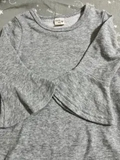 トレーナー　グレー　100（小さめ）裏毛
