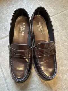 HARUTA ヒールアップローファー 23.5 3Eジャマイカ4603