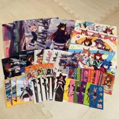 ウマ娘　セブンイレブン　クリアファイル　下敷き　シールなどまとめ売り