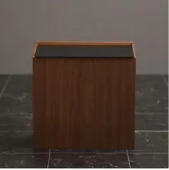 ヤマト工芸SLIM DUST ごみ箱 ウォルナット 使用品