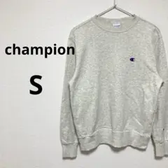 チャンピオン メンズ レディース トレーナー スウェット ロゴT アイボリー S