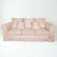 2人がけソファ ダブル ラブソファ ベージュ 完成品 2Pソファ 445-026 2人がけソファ ダブル ラブソファ ベージュ 完成品 2Pソファ 445-026